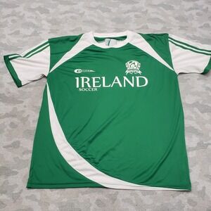 Croker Ireland Soccer Shirt Mens 2XL Green Short Sleeve